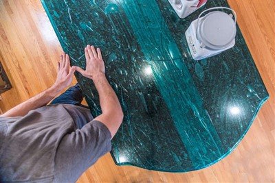 Film de protection de surface en pierre 2 mil